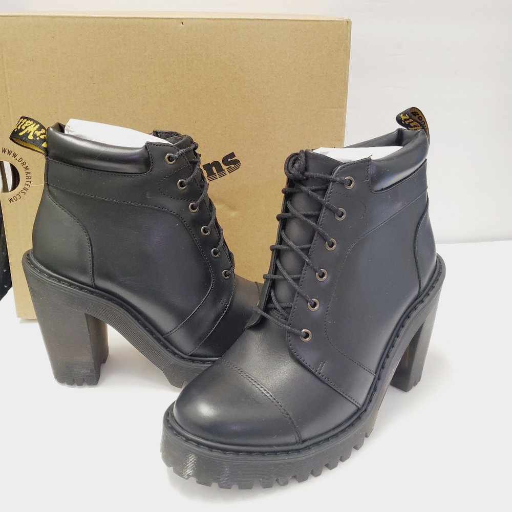 Dr. Martens Women's Averil Fashion Black Boots - Picture 2 of 11